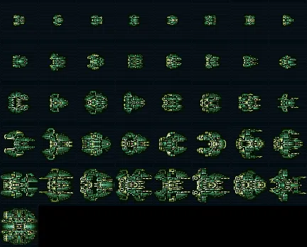 green ships