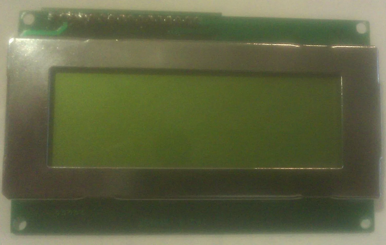 LCD module, front view